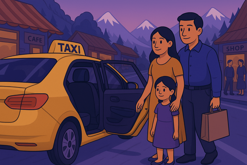 taxi service in kinnaur