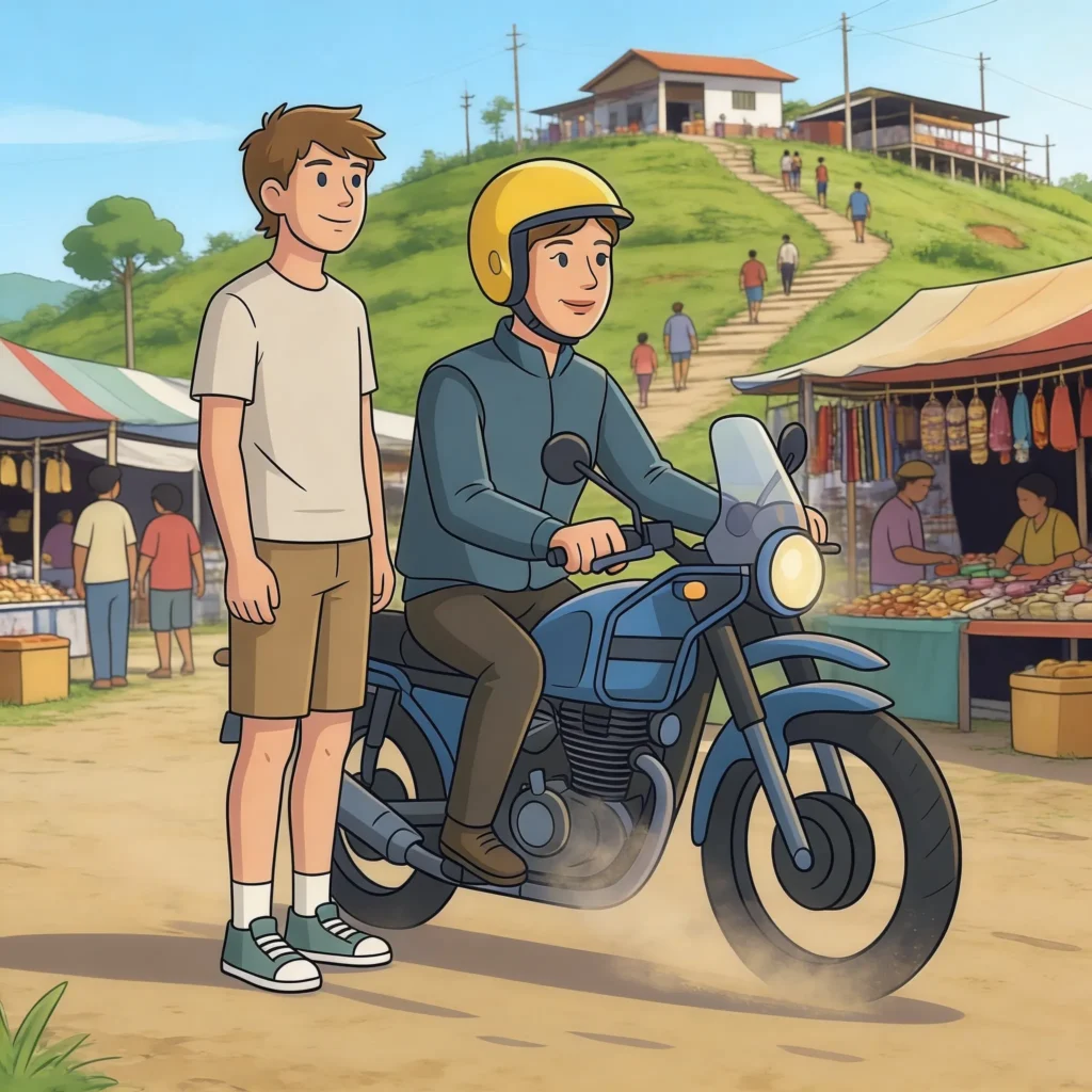 Bike Taxi in Keylong